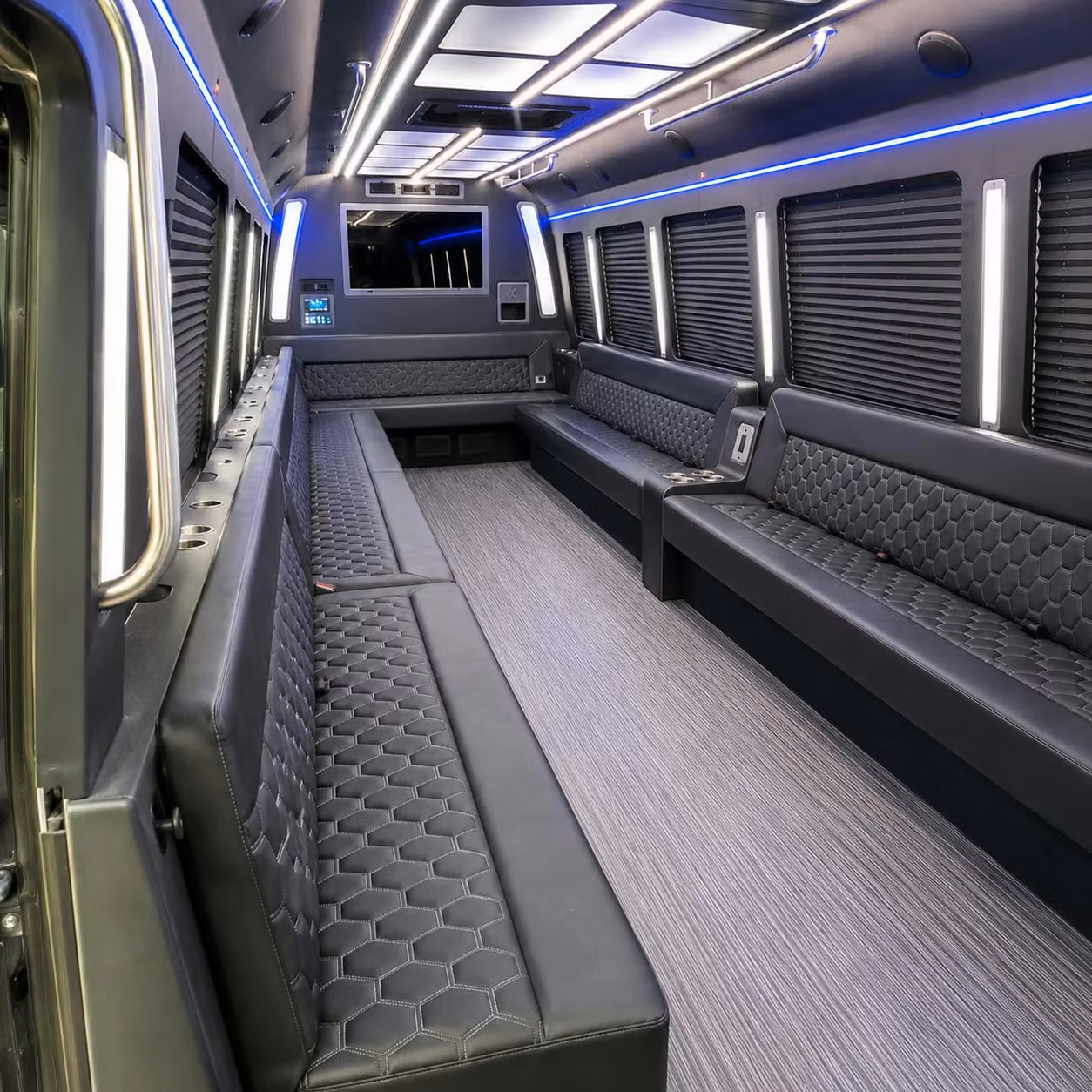 party bus interior