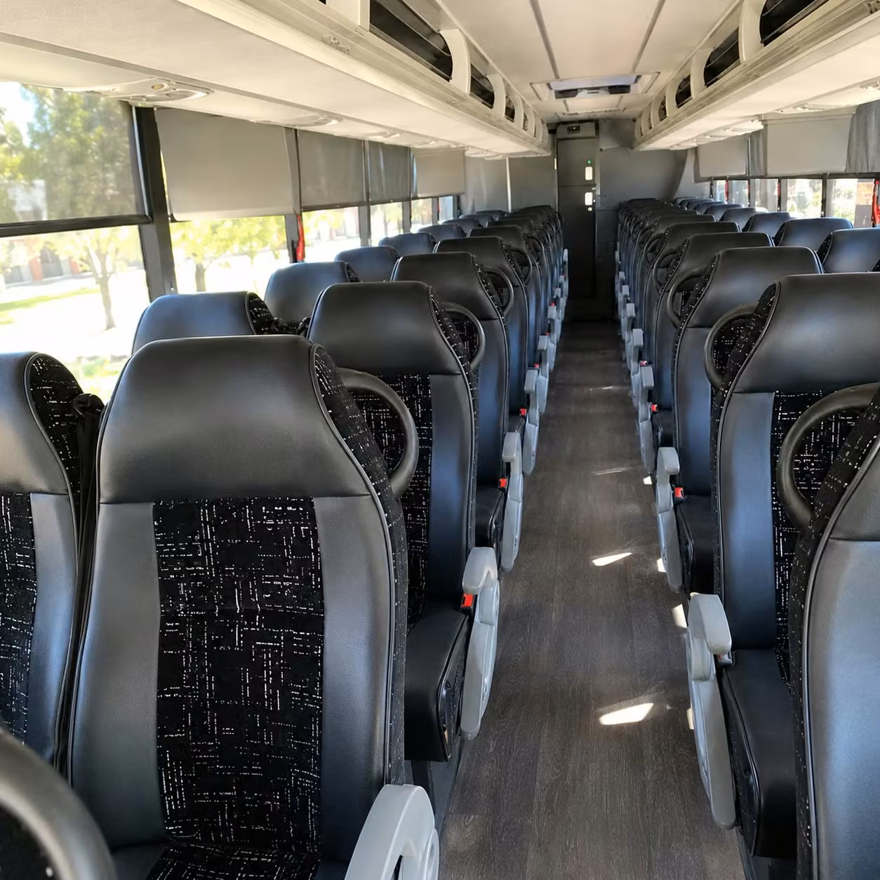 philadelphia charter bus interior